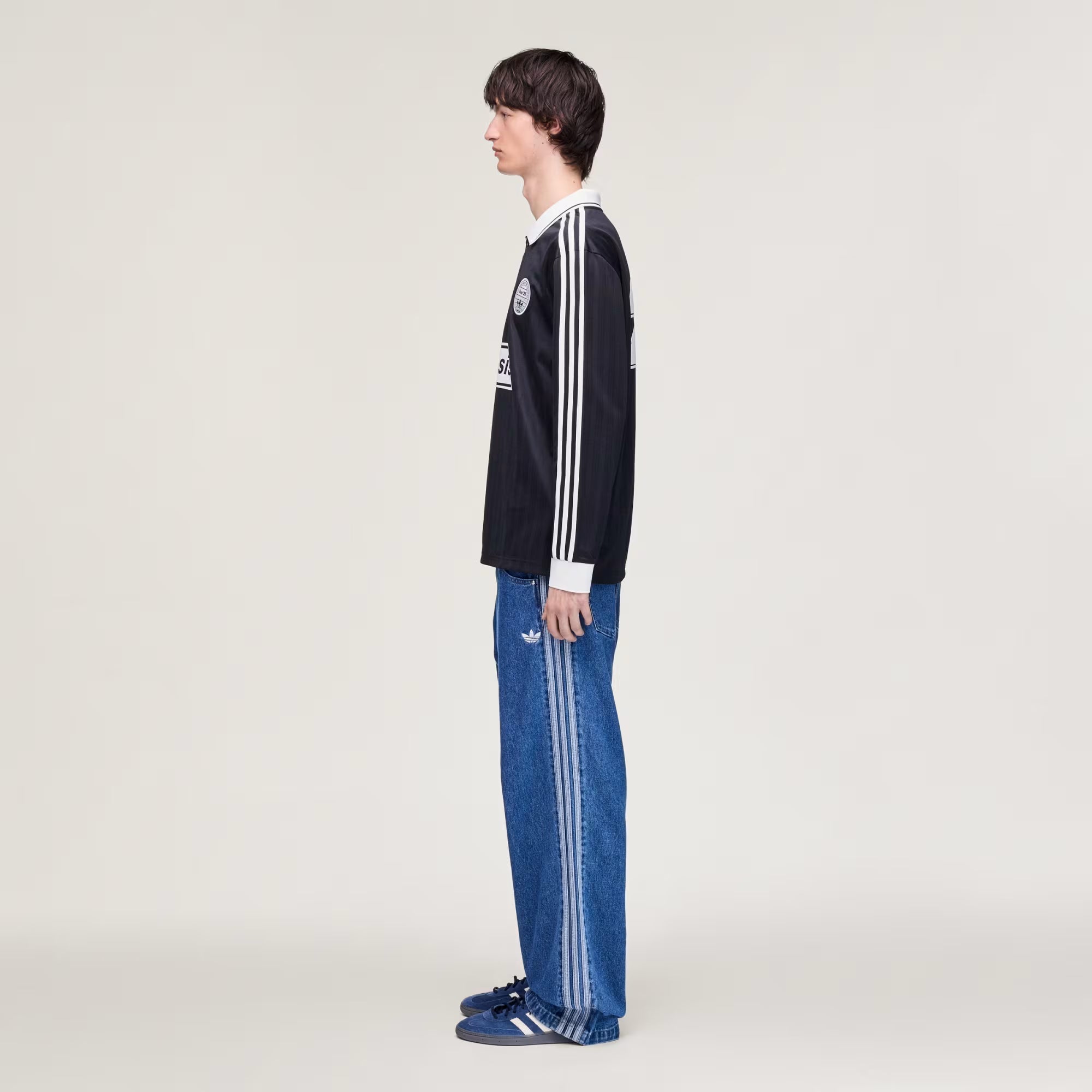 Jersey Tour Jacquard Stripe Manga Larga