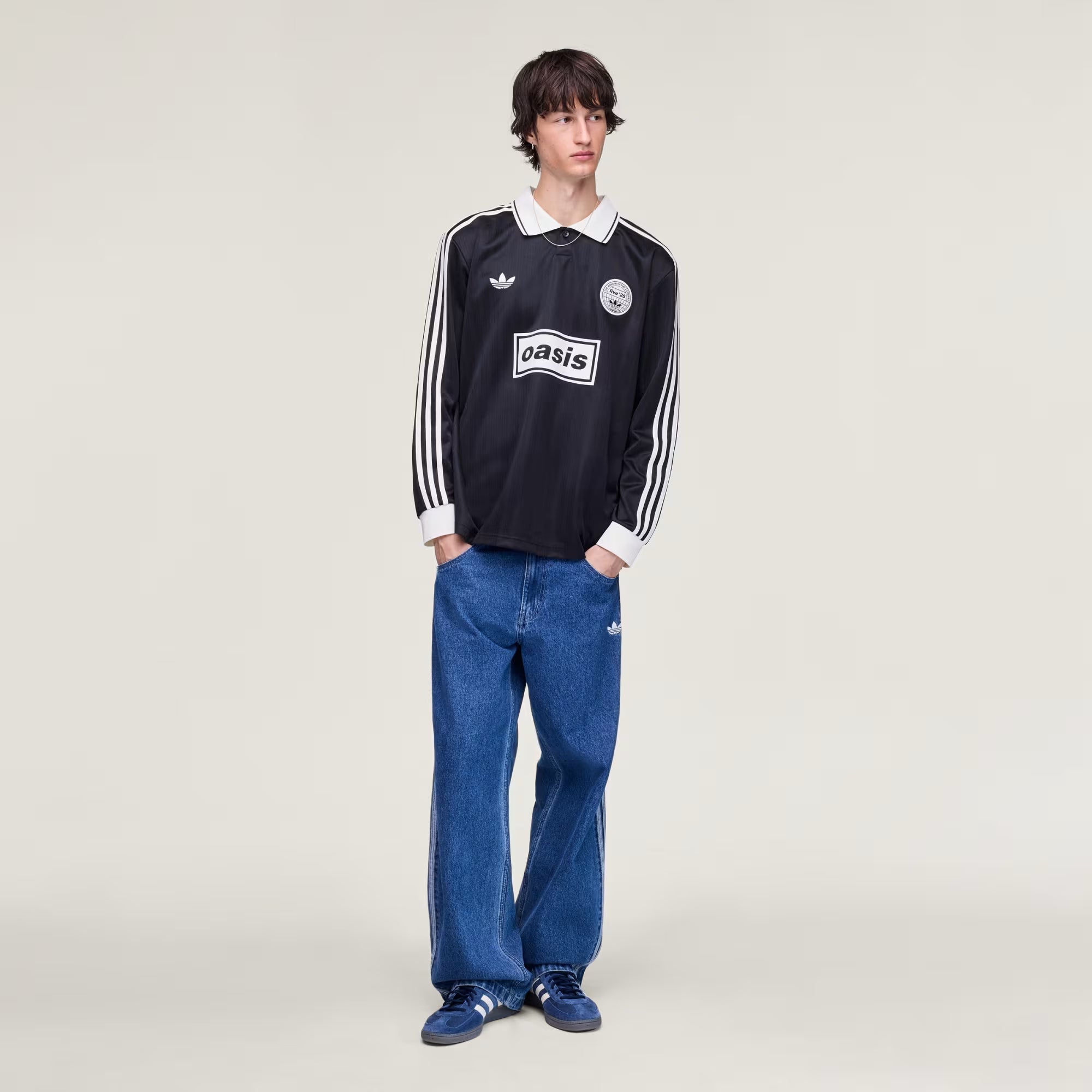 Jersey Tour Jacquard Stripe Manga Larga