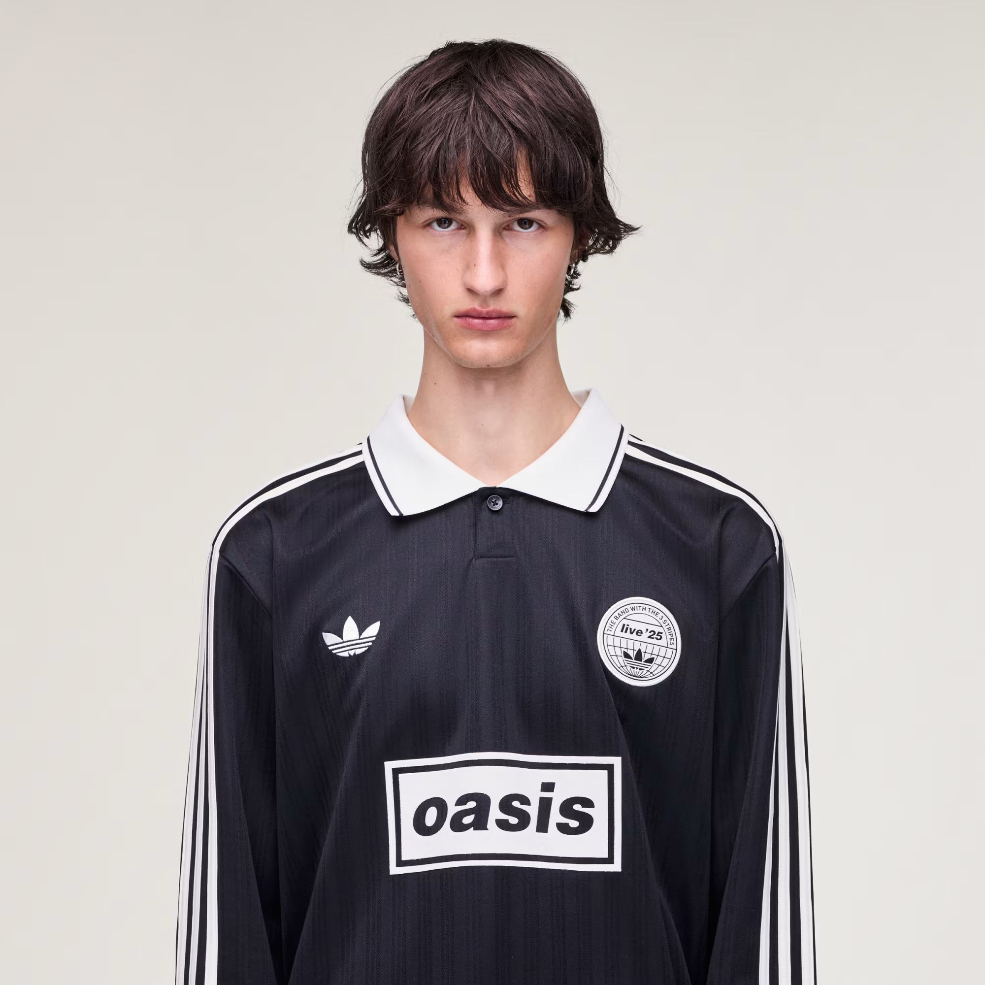 Jersey Tour Jacquard Stripe Manga Larga